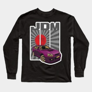 'JDM Drift Road' Cool Japanese Racing Long Sleeve T-Shirt